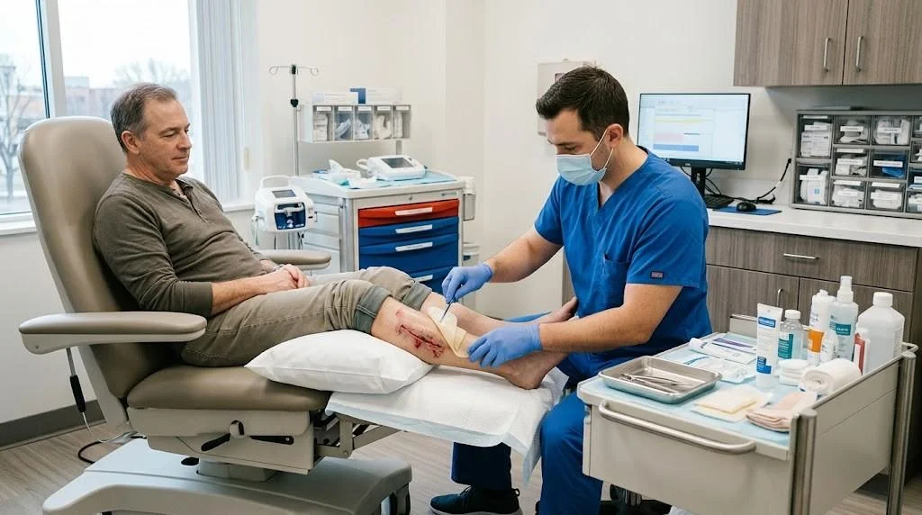 Advanced Wound Care at 14Steps Diabetic Foot Center